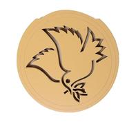 Carvingpeacedove Cache-trou en bois massif pour guitare acoustique et électrique 101,6 cm/104,1 cm