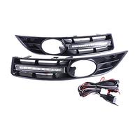CarWorld Feux de Brouillard pour Passat B6 2007-2011, Feux antibrouillard de Pare-Chocs Avant grilles légères + étanche