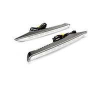 CarWorld Feux de Brouillard pour Renault Koleos 2012-2014, boîtier en Aluminium étanche Voiture DRL 12V LED Feux de Jour antibrouillard