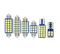 CarWorld pour Hyundai I30 2009 2010 2011 2012 FD, 4 pièces Kit sans Erreur 12V Voiture Ampoules LED intérieur dôme Lampe de Lecture Coffre lumière Accessoires