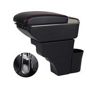 CarWorld pour Nissan Note 2, boîte d'accoudoir Universel Voiture accoudoir Central boîte de Rangement Porte-gobelet cendrier Modification Accessoires