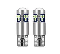 CarWorld pour Peugeot 308408206406508307 3008 4007 5008, 2 pièces W5W T10 Ampoules LED Feux de Position de stationnement de Voiture Largeur Lampes Accessoires