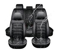CARXB Housse Siege Voiture Cuir Nappa pour Renault Espace 5 Respirant Ensembles de Housses de Protection Siege Voiture Universelle pour 5 Places avec Sortie D'airbag Conçue Noir