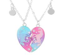 CARxlythic Lot de 2 colliers d'amitié, Amitié Pendentif Collier Ensemble Meilleurs Amis Collier, Collier d'amitié Licorne, pour 2 Filles Cadeau D'anniversaire pour Les Meilleurs Amis