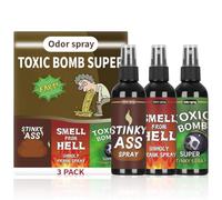 CARxlythic Powerful Stinky Ball Spray - 3 Pieces Spray That Can Be Used to Put Poops on Strong, Wax Spray for Prank and Create Atmosphere