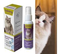 CARxlythic Spray Anti Stress Chat, Calmant pour Chat, Spray Apaisant pour Chats, Spray Calmant aux Phéromones pour Chat Apaiser Conflit FéLines Relaxantes Et Calmantes Agité Stressé（60ml）