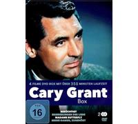 Cary Grant Box - vier seiner besten Film-Klassiker Fan Edition (Erinnerungen der Liebe, Berüchtigt, Der Soldt Und Die Geisha ,Liebe Am Telefon)