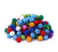 Carykon Cat Lot de 50 Boules Scintillantes de 3,8 cm