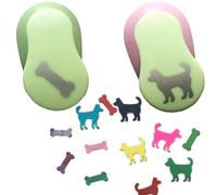 Carykon Dog & Bone Lot de 2 perforatrices à levier 2,5 cm