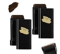 Carylook Hair Color Stick, Upgraded Waterproof And Sweat-Proof, Touch up Comb 2-in-1 Korean for Quick Touch, Safe And Convenient Comb Hair Dye (Noir-Brun)