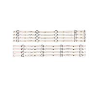 CARZE 8 Pièces Bande De Rétroéclairage LED for Samsung UE48J5200AK UE48J5200AW UE48J5250 UE48J5202 LM41-00120Q 00149A 00120P 00150A CY-JJ048BGLV3H Bandes de rétroéclairage TV