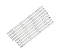 CARZE LUMIÈRE DÉCORATIVE - Kit De Bandes De LED Barres De Rétroéclairage Adaptées For LG 42LF5600 42LF5800 42LF5809 42LB560 42" - 8 Bandes LED - Blanc - Alimenté par pile