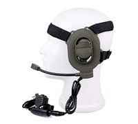 CARZE Z Tactic Bowman Convient À L'élite II avec Casque De Style U94 Ptt Ajustement Approprié for Les Machines D'interphone Adaptées À Baofeng UV-5R BF-UVB2 GT-3 UV-8HX Tytetc Casques Talkie walkie