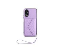 Cas Compatible Avec Oppo A18 4g Fonction Baillou Haute Qualité Unique Incision Précise FOXDOCK Violet