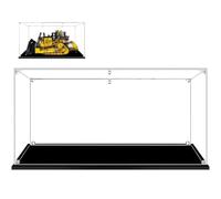Cas d'affichage Acrylique, boîte d'affichage avec Base Noire, Assembler vitrine étanche à la poussière, pour Les Objets de Collection Figures Jouets Modèles Voitures (60x40x30 cm)