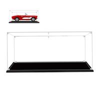 Cas d'affichage Acrylique, boîte d'affichage avec Base Noire, Assembler vitrine étanche à la poussière, pour Les Objets de Collection Figures Jouets Modèles Voitures (40x20x20cm)