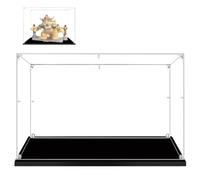 Cas d'affichage Acrylique, boîte d'affichage avec Base Noire, Assembler vitrine étanche à la poussière, pour Les Objets de Collection Figures Jouets Modèles Voitures (45x30x35cm)