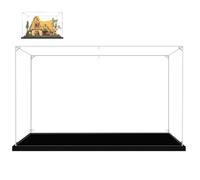 Cas d'affichage Acrylique, boîte d'affichage avec Base Noire, Assembler vitrine étanche à la poussière, pour Les Objets de Collection Figures Jouets Modèles Voitures (40x30x25cm)