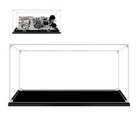 Cas d'affichage Acrylique, boîte d'affichage avec Base Noire, Assembler vitrine étanche à la poussière, pour Les Objets de Collection Figures Jouets Modèles Voitures (25x20x15cm)