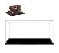 Cas d'affichage Acrylique, boîte d'affichage avec Base Noire, Assembler vitrine étanche à la poussière, pour Les Objets de Collection Figures Jouets Modèles Voitures (30x20x20cm)