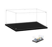 Cas d'affichage Acrylique, boîte d'affichage avec Base Noire, Assembler vitrine étanche à la poussière, pour Les Objets de Collection Figures Jouets Modèles Voitures (35x30x20cm)