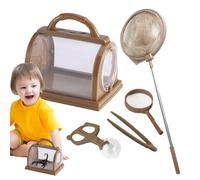 Cas de critique - Kit d'explorateur de conteneur de critique en plein air - Kit d'observation de la nature - Maison d'ordinateur portable pour - Nature Explore Toy pour jardin domestique