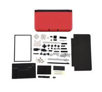 Cas de logement complet, tout dans un remplacement de shell 3DS XL avec des boutons et des pièces internes faciles à installer le kit de boîtier 3DS XL pour les projets de modding (Noir) (Bleu)