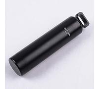 Cas de pilules étanches en aluminium EDC de qualité militaire, étanche à l'air CNC capsule scellé de bouteille de boîte sèche conteneur de survie EDC outil d'urgence