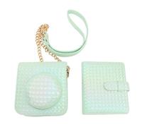 Cas de Protection de la Caméra Instantanée, Couverture de Sac de Caméra instantané Magnifique pour la Prise de Vue (Green)