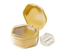 Cas de prothèse complet - Étui pour prothèses dentaires, prostees portables Box | Coupe de prothèse imperméable avec couvercle, étui pour prothèses dentaires, récipient pour protote