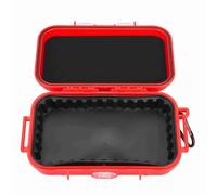 Cas de Rangement étanche à L'épreuve D'amortisseur, Récipient de Boîte de Transport étanche à L'air avec Coussin en Caoutchouc Détachable pour Les Touches de Téléphone EDC Tools