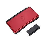 Cas de Remplacement Transparent NDSL, Kit de Boîtier pour DS, Pièces de Réparation Complètes Lite NDSL(Rouge)