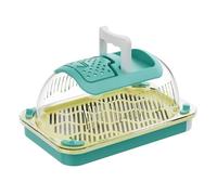 Cas De Reptiles Transparents - Boîte De Terrarium Portable | Casera De Reproduction Claire Avec Poignée Résistante, Habitat Sûr Pour Le Lézard De Barbe Dragon Caméléon Serpent An