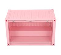 Cas d'exposition de Figures Miniatures, Mini-vitrine (Rose)