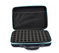 Cas D'huile De Voyage - Boîte De Rangement D'émail Pour Ongles En Voyage | Boutons De Bouteilles De Pétrole Sac, Insérer Le Stockage D'huile, Cas De Transport EVA En V