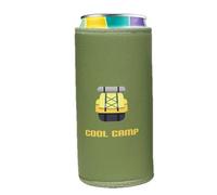 Cas pour canettes de boissons | Refroidisseur de dosage en néoprène isolé | Porte-bouteille de bière flexible et réutilisable | Couvercle de porte-gobelet idéal pour les fêtes, les pique-niques, le