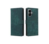 Cas pour Infinix Smart 10 4G Portefeuille Flip Folio Blocage RFID Fermeture magnétique Cuir PU Couverture de fentes pour cartes Vert