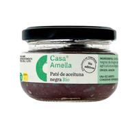 Casa Amella Pâté d'Olives Noires Sans Gluten Bio 100g