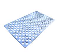 CASA and Beyond Shower Mat, Non Slip Bath Mat for Bathrooms with Drain Holes, Washable, Easy to Clean (Beige,29.52 * 16.92 in)