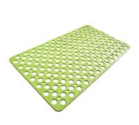 CASA and Beyond Shower Mat, Non Slip Bath Mat for Bathrooms with Drain Holes, Washable, Easy to Clean (Fruit Green,29.52 * 16.92 in)