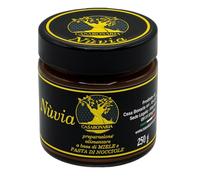 Casa Bonaria Nùvia - Miel d'eucalyptus et pâte de noisettes du Piémont 250 g, miel artisanal, fabriqué en Italie, arôme naturel, idéal pour le petit-déjeuner, accords gourmands