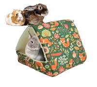 Casa Calda per Piccoli Animali - Gabbia Cuccia Invernale Lavabile, Calda Tana Multifunzionale pers Criceto Furetto, Casa Accogliente Animali Domestici | Cuccia Invernale per Piccoli Animalis