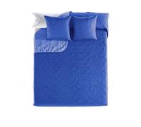Casa Campo Maison Champ Couvre-lit bouti + Coj. Vegas Bleu Lit 150 (245 x 260 + 2/50 x 50 cm)