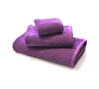 Casa Campo Maison Champ Serviettes Serviette Iris Aubergine Unique