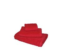 Casa Campo Maison Champ Set Serviette 3 pièces Iris Rouge Unique