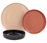 Casa Collection Lot de 18 assiettes Skandik Groove