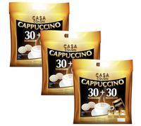 CASA COLON CAPPUCCINO - 30 Dosettes de café + Topping compatibles SENSEO®