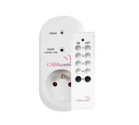CASAcontrol Prise Wi‑Fi avec télécommande – Pack 1 pour Smart WiFi