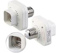 2 adaptateurs de douille KFS150.e27 E27/60 W pour interrupteur cinétique KFS-100 [Casa Control]