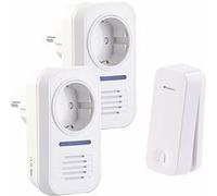 Casa Control 2 carillons secteur sans fil KFS-150.FK - Avec sonnette cinétique KFS-100.M